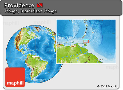 Physical Location Map of Providence