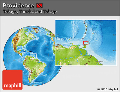 Physical Location Map of Providence