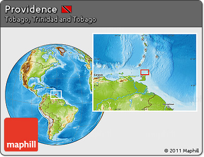 Physical Location Map of Providence