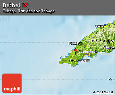 Physical Map of Bethel