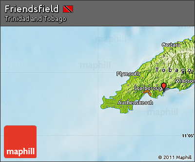 Physical Map of Friendsfield