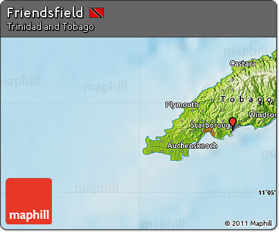Physical Map of Friendsfield