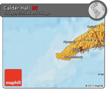 Political Map of Calder Hall