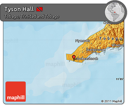 Political Map of Tyson Hall