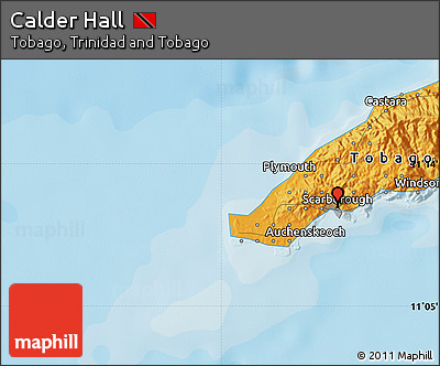 Political Map of Calder Hall