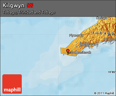 Political Map of Kilgwyn