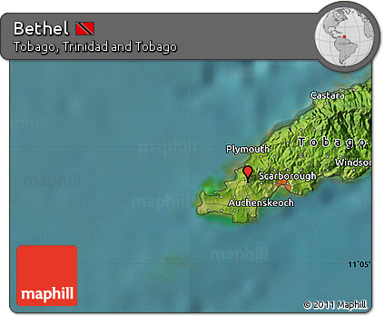 Satellite Map of Bethel