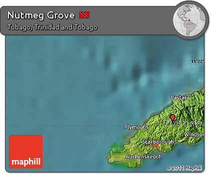 Satellite Map of Nutmeg Grove