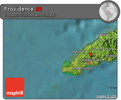 Satellite Map of Providence