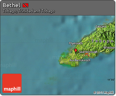 Satellite Map of Bethel