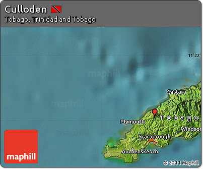 Satellite Map of Culloden
