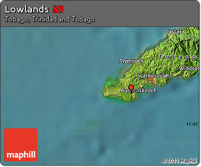 Satellite Map of Lowlands