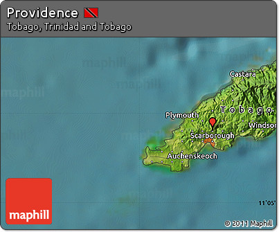 Satellite Map of Providence