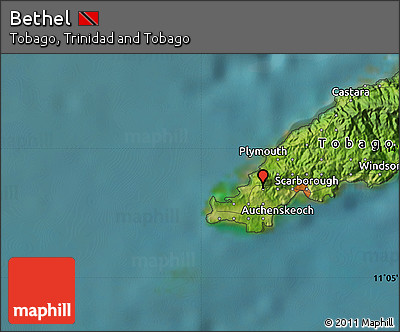 Satellite Map of Bethel