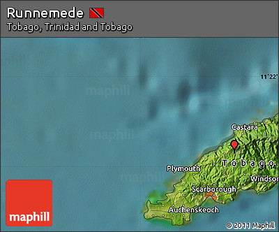 Satellite Map of Runnemede