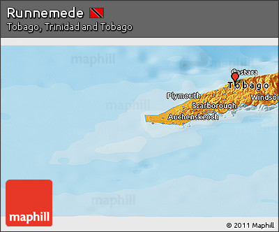 Political Panoramic Map of Runnemede