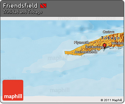 Political Panoramic Map of Friendsfield