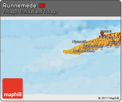 Political Panoramic Map of Runnemede