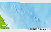 Physical 3D Map of the area around 11° 9' 41" N, 67° 55' 30" W