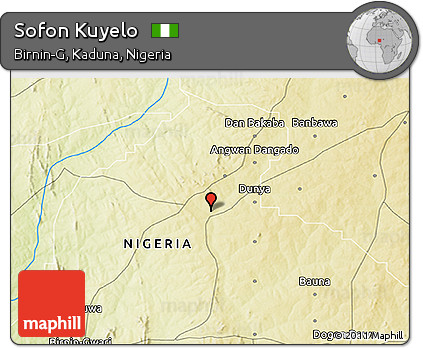 Physical 3D Map of Sofon Kuyelo