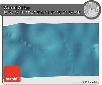 Satellite 3D Map of the Area around 11° 9' 41" N, 71° 28' 29" E