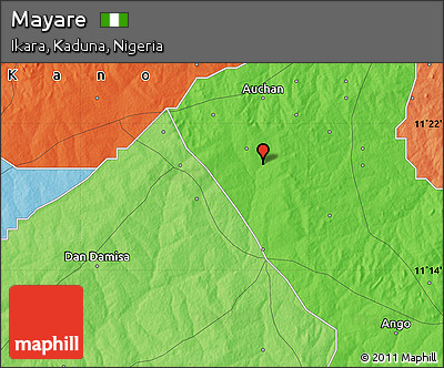 Political Map of Mayare