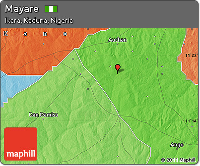 Political Map of Mayare