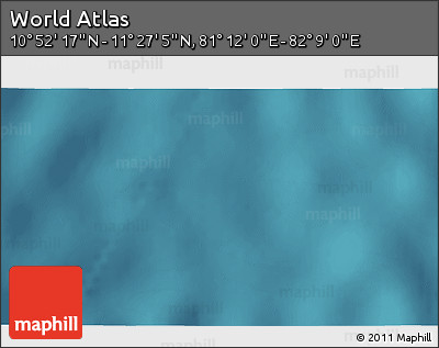 Satellite 3D Map of the Area around 11° 9' 41" N, 81° 40' 30" E