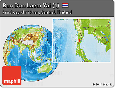 Physical Location Map of Ban Don Laem Yai (1)