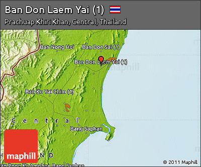 Physical Map of Ban Don Laem Yai (1)