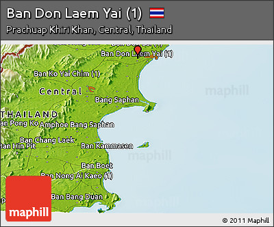 Physical Panoramic Map of Ban Don Laem Yai (1)