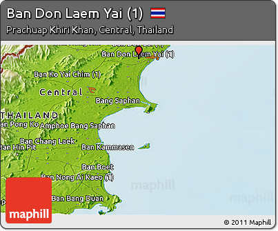 Physical Panoramic Map of Ban Don Laem Yai (1)