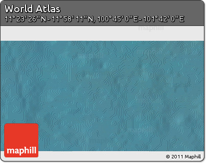 Satellite 3D Map of the Area around 11° 40' 49" N, 101° 13' 29" E