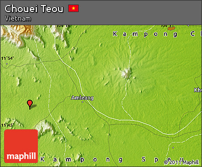 Physical Map of Chouei Teou