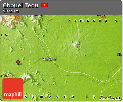 Physical Map of Chouei Teou