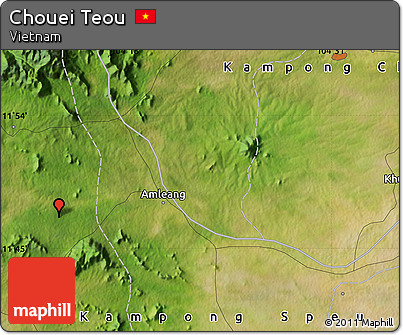 Satellite Map of Chouei Teou