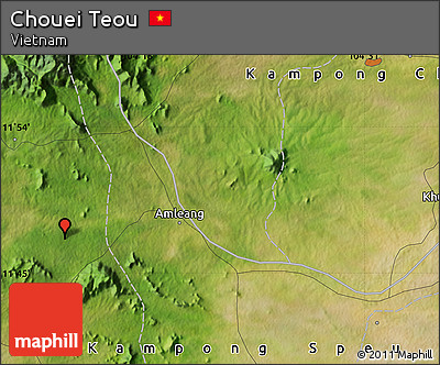 Satellite Map of Chouei Teou