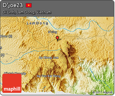 Physical 3D Map of D'joe23