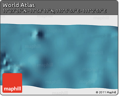 Satellite 3D Map of the Area around 11° 40' 49" N, 110° 34' 29" E