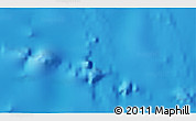 Shaded Relief 3D Map of the area around 11° 40' 49" N, 117° 13' 29" W