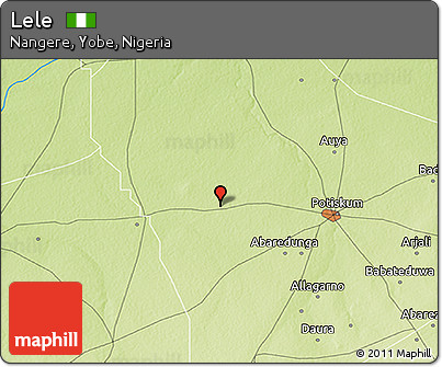 Physical 3D Map of Lele