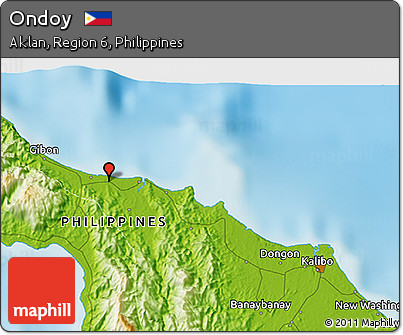 Physical 3D Map of Ondoy