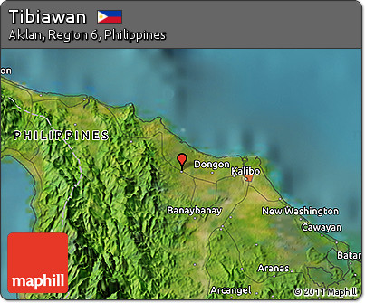 Satellite 3D Map of Tibiawan