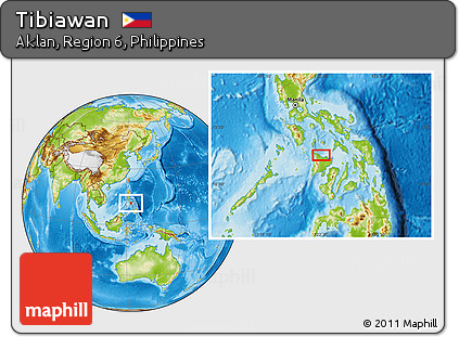 Physical Location Map of Tibiawan
