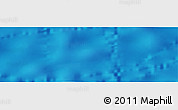 Shaded Relief Panoramic Map of the area around 11° 40' 49" N, 140° 10' 30" W