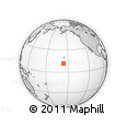 Outline Map of the Area around 11° 40' 49" N, 156° 19' 29" W, rectangular outline