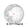 Outline Map of the Area around 11° 40' 49" N, 161° 34' 29" E, rectangular outline