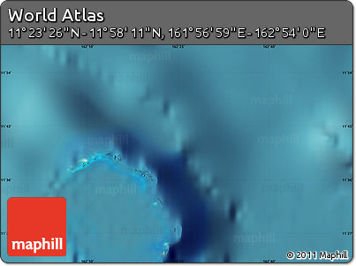 Satellite Map of the Area around 11° 40' 49" N, 162° 25' 30" E