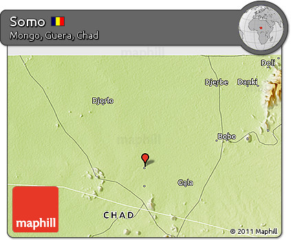 Physical 3D Map of Somo