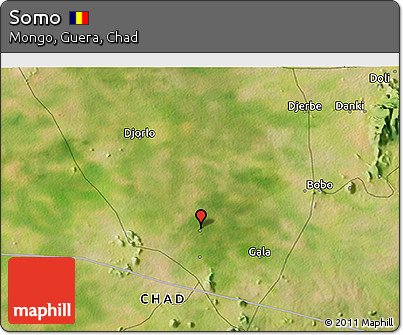 Satellite 3D Map of Somo